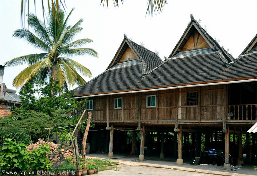 9. The bamboo building