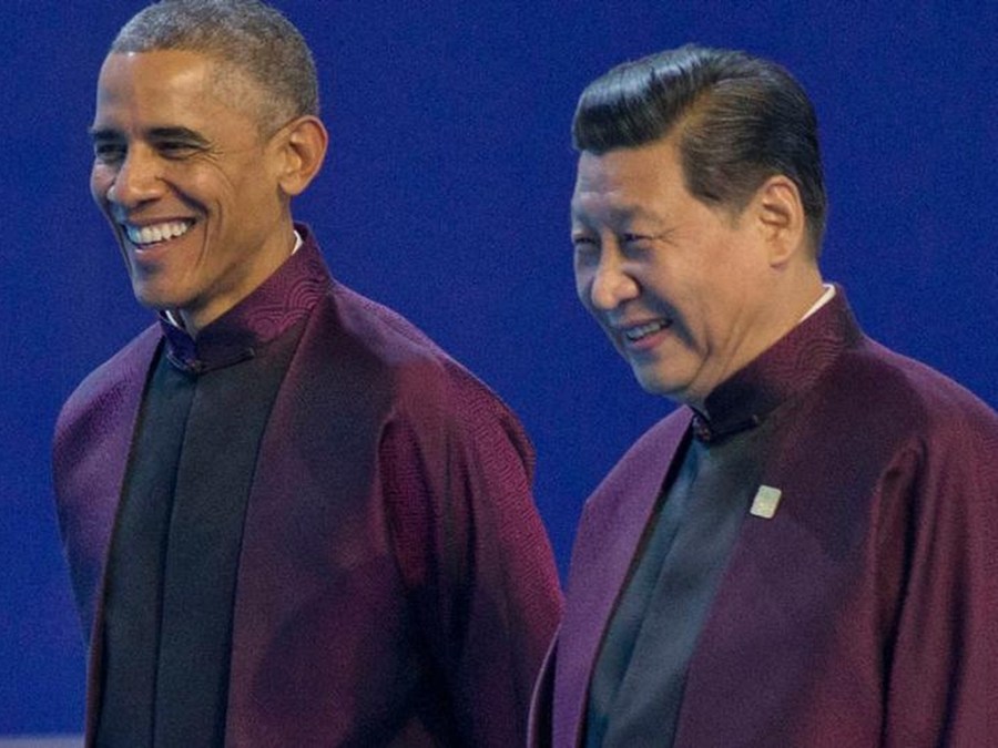 APEC Obama and Xi Jinping main