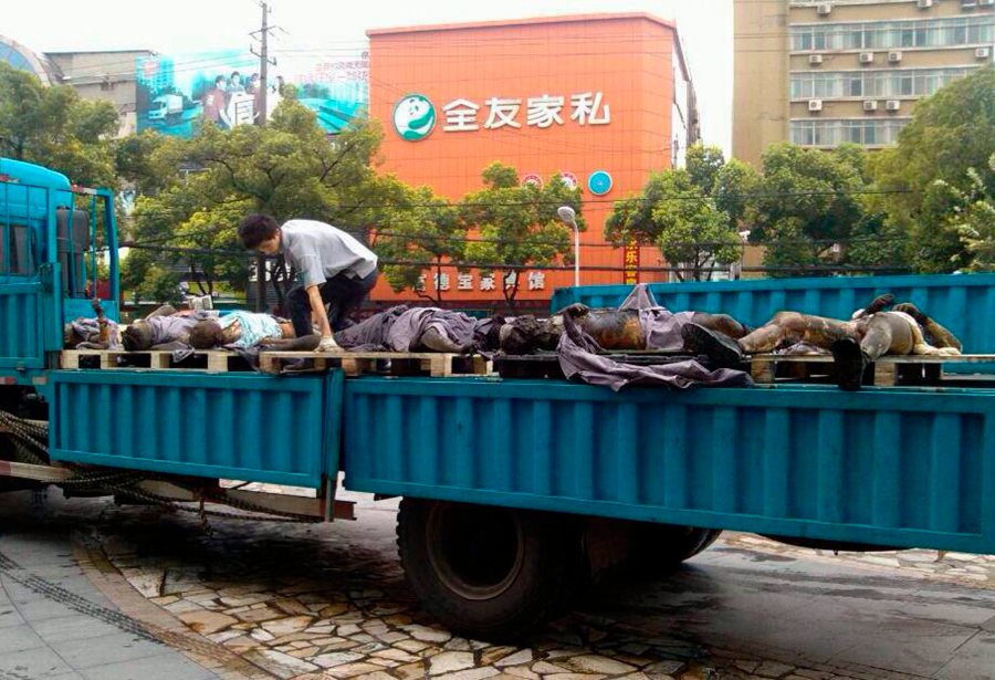 A factory blast killed 65 in eastern China